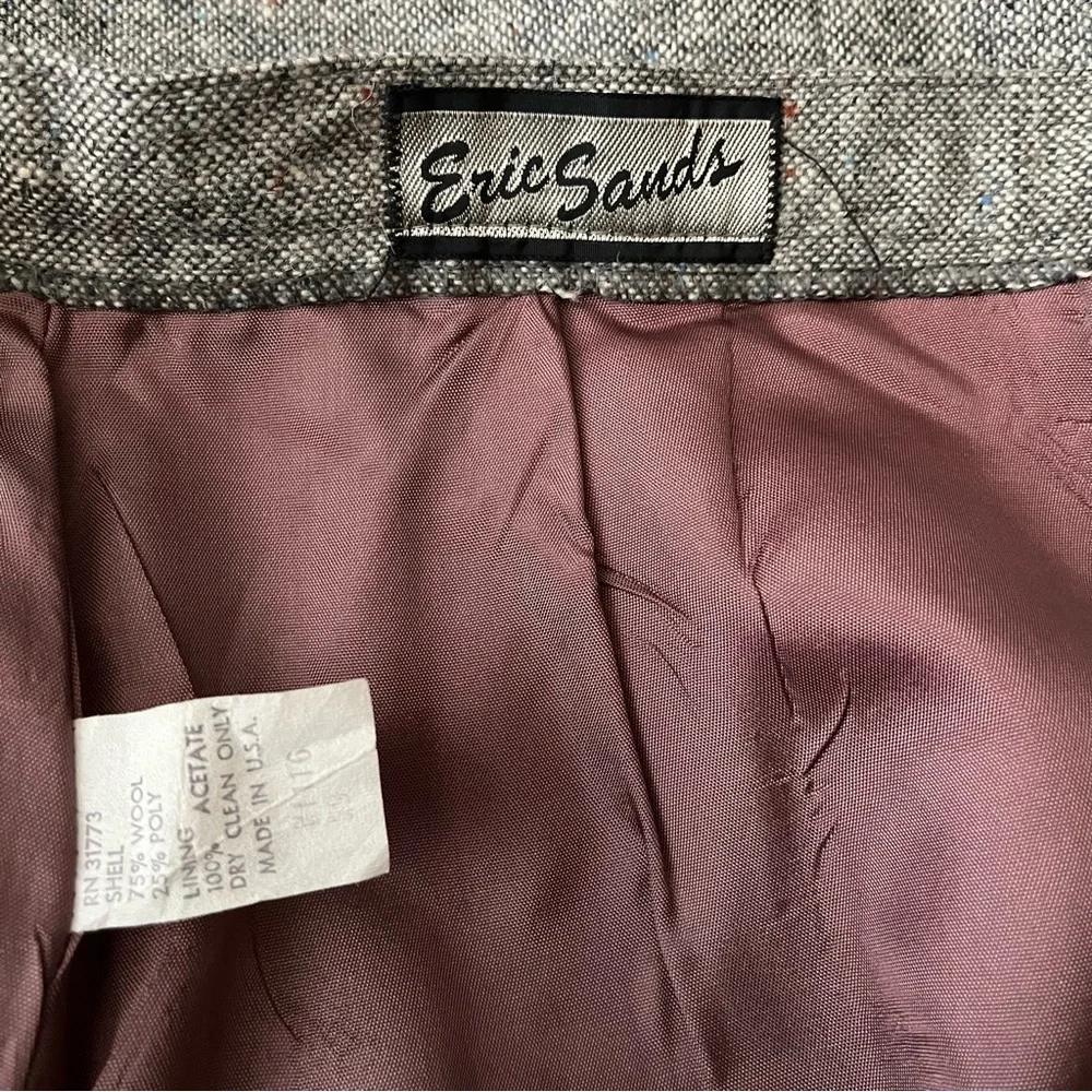 Vintage Gray Midi Skirt - Picture 5 of 7